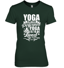 Yoga is More Than Yoga It's a Lifestyle Women's Premium T-Shirt Women's Premium T-Shirt - FordPhuMy