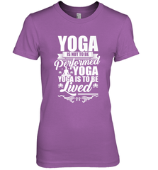 Yoga is More Than Yoga It's a Lifestyle Women's Premium T-Shirt Women's Premium T-Shirt - FordPhuMy