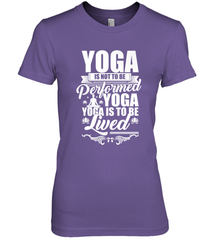 Yoga is More Than Yoga It's a Lifestyle Women's Premium T-Shirt Women's Premium T-Shirt - FordPhuMy