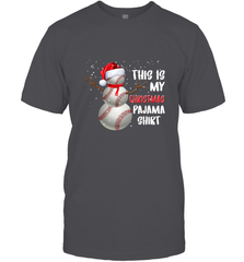 Baseball Snowman Christmas This is my Christmas Pajama Men's T-Shirt Men's T-Shirt - FordPhuMy