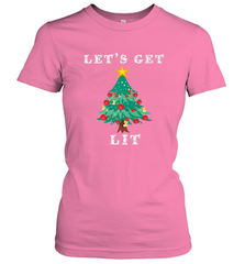 Let's Get Lit Adult ChristmasToo Lit To Quit Women's T-Shirt Women's T-Shirt - FordPhuMy