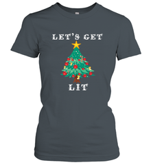 Let's Get Lit Adult ChristmasToo Lit To Quit Women's T-Shirt Women's T-Shirt - FordPhuMy