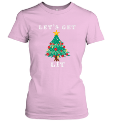 Let's Get Lit Adult ChristmasToo Lit To Quit Women's T-Shirt Women's T-Shirt - FordPhuMy