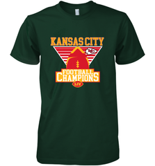 Kansas City Old School Football _ The City Of Champions LIV Men's Premium T-Shirt Men's Premium T-Shirt - FordPhuMy