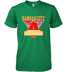 Kansas City Old School Football _ The City Of Champions LIV Men's Premium T-Shirt Men's Premium T-Shirt - FordPhuMy