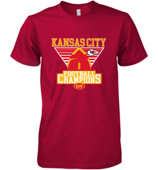 Kansas City Old School Football _ The City Of Champions LIV Men's Premium T-Shirt Men's Premium T-Shirt - FordPhuMy