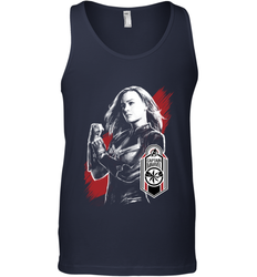 Avengers Endgame Captain Marvel Tag Poster Men's Tank Top