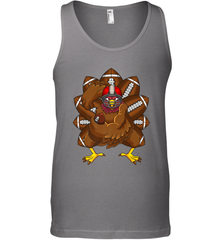 Cool Turkey Football Feathers Funny Thanksgiving Sports Men's Tank Top Men's Tank Top - FordPhuMy