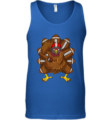 Cool Turkey Football Feathers Funny Thanksgiving Sports Men's Tank Top Men's Tank Top - FordPhuMy
