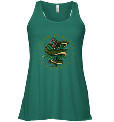 The Green Mamba, Cannabist, Weed Grower Pot Smoker Women's Racerback Tank Women's Racerback Tank - FordPhuMy