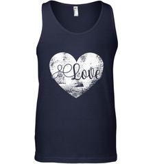 Love Valentines Day Heart Vintage Gift For Men Women Men's Tank Top Men's Tank Top - FordPhuMy