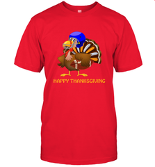Cool Happy Thanksgiving Football Shirt Gobble Player Turkey Men's T-Shirt Men's T-Shirt - FordPhuMy