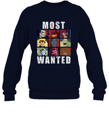 Marvel X Men Most Wanted Villains Retro Crewneck Sweatshirt Crewneck Sweatshirt - FordPhuMy