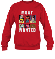 Marvel X Men Most Wanted Villains Retro Crewneck Sweatshirt Crewneck Sweatshirt - FordPhuMy