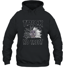Disney Dalmatians Cruella Trick No Treat Halloween Hooded Sweatshirt Hooded Sweatshirt - FordPhuMy