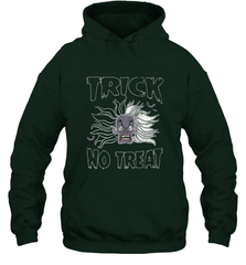 Disney Dalmatians Cruella Trick No Treat Halloween Hooded Sweatshirt Hooded Sweatshirt - FordPhuMy