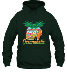 Retro Surfer Love Surfing Beach Party Tropical Vacay Hooded Sweatshirt Hooded Sweatshirt - FordPhuMy