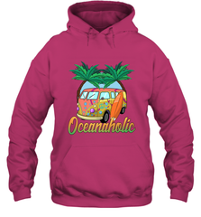Retro Surfer Love Surfing Beach Party Tropical Vacay Hooded Sweatshirt Hooded Sweatshirt - FordPhuMy