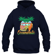 Retro Surfer Love Surfing Beach Party Tropical Vacay Hooded Sweatshirt Hooded Sweatshirt - FordPhuMy