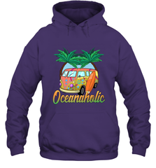 Retro Surfer Love Surfing Beach Party Tropical Vacay Hooded Sweatshirt Hooded Sweatshirt - FordPhuMy