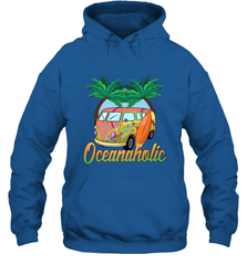 Retro Surfer Love Surfing Beach Party Tropical Vacay Hooded Sweatshirt Hooded Sweatshirt - FordPhuMy