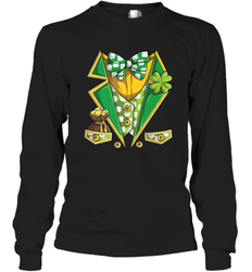 Leprechaun Costume Boys Kids St Patricks Long Sleeve T-Shirt