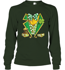 Leprechaun Costume Boys Kids St Patricks Long Sleeve T-Shirt Long Sleeve T-Shirt - FordPhuMy