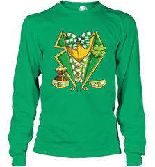 Leprechaun Costume Boys Kids St Patricks Long Sleeve T-Shirt Long Sleeve T-Shirt - FordPhuMy