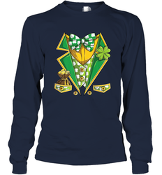 Leprechaun Costume Boys Kids St Patricks Long Sleeve T-Shirt