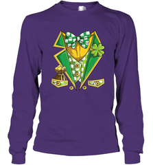 Leprechaun Costume Boys Kids St Patricks Long Sleeve T-Shirt Long Sleeve T-Shirt - FordPhuMy