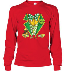 Leprechaun Costume Boys Kids St Patricks Long Sleeve T-Shirt Long Sleeve T-Shirt - FordPhuMy