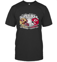 NFL Super bowl San Francisco 49ers vs. Kansas City Chiefs Men's T-Shirt Men's T-Shirt - FordPhuMy