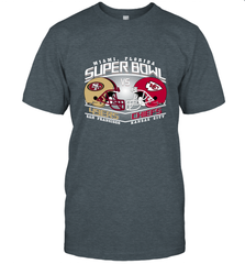 NFL Super bowl San Francisco 49ers vs. Kansas City Chiefs Men's T-Shirt Men's T-Shirt - FordPhuMy