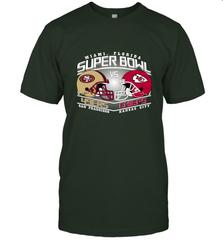 NFL Super bowl San Francisco 49ers vs. Kansas City Chiefs Men's T-Shirt Men's T-Shirt - FordPhuMy