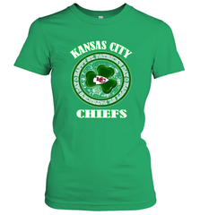 NFL Kansas City Chiefs Logo Happy St Patrick's Day Women's T-Shirt Women's T-Shirt - FordPhuMy
