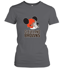 Nfl Cleveland Browns Mickey Mouse Team Women's T-Shirt Women's T-Shirt - FordPhuMy