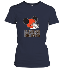 Nfl Cleveland Browns Mickey Mouse Team Women's T-Shirt Women's T-Shirt - FordPhuMy