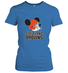 Nfl Cleveland Browns Mickey Mouse Team Women's T-Shirt Women's T-Shirt - FordPhuMy
