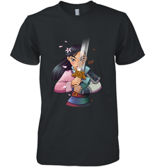 Disney Mulan Anime Half Girl Half Warrior Men's Premium T-Shirt Men's Premium T-Shirt - FordPhuMy