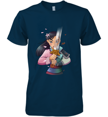 Disney Mulan Anime Half Girl Half Warrior Men's Premium T-Shirt Men's Premium T-Shirt - FordPhuMy