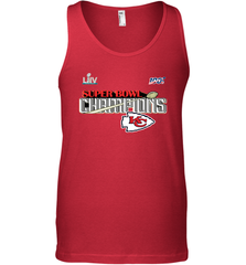 Youth Kansas City Chiefs NFL Pro Line by Fanatics Super Bowl LIV Champions Trophy Men's Tank Top Men's Tank Top - FordPhuMy