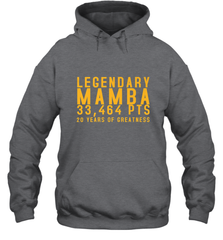 Black Mamba Legendary Mamba Out Farewell Tribute Hooded Sweatshirt Hooded Sweatshirt - FordPhuMy