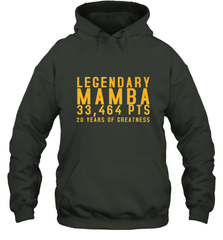 Black Mamba Legendary Mamba Out Farewell Tribute Hooded Sweatshirt Hooded Sweatshirt - FordPhuMy