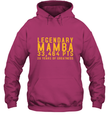 Black Mamba Legendary Mamba Out Farewell Tribute Hooded Sweatshirt Hooded Sweatshirt - FordPhuMy