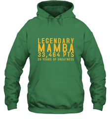 Black Mamba Legendary Mamba Out Farewell Tribute Hooded Sweatshirt Hooded Sweatshirt - FordPhuMy