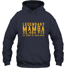 Black Mamba Legendary Mamba Out Farewell Tribute Hooded Sweatshirt Hooded Sweatshirt - FordPhuMy