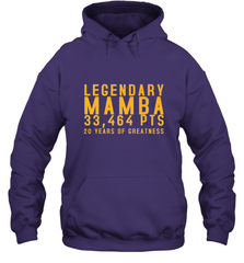 Black Mamba Legendary Mamba Out Farewell Tribute Hooded Sweatshirt Hooded Sweatshirt - FordPhuMy