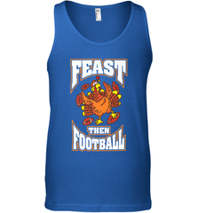 Funny Thanksgiving Turkey Feast Than Football Men's Tank Top Men's Tank Top - FordPhuMy