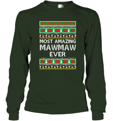 Xmas Gifts for Maw Maw Ugly Christmas gift idea Long Sleeve T-Shirt Long Sleeve T-Shirt - FordPhuMy