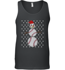 UGLY CHRISTMAS Baseball Snowman Holiday Santa Funny Men Gift Men's Tank Top Men's Tank Top - FordPhuMy